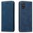 Mobigear Retro Slim Samsung Galaxy A51 Hoesje Bookcase - Blauw
