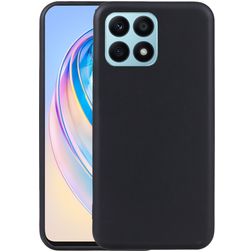 Mobigear Colors HONOR X8A Hoesje Flexibel TPU Backcover - Zwart