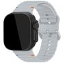 Mobilize Buckle Siliconen Apple Watch Bandje Gespsluiting - 49/46/45/44 mm - Grijs