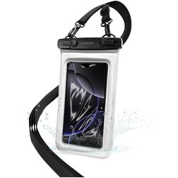 Mobilize Floating Bag Flexibel TPU Waterbestendig Insteekhoesje (max 19 cm x 11 cm) - Sleeve - Pouch - Wit