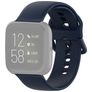 Mobigear Sport Buckle Siliconen Fitbit Versa Bandje Gespsluiting - Donkerblauw