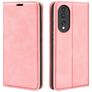 Mobigear Retro Slim HONOR 70 Hoesje Bookcase Portemonnee - Roze