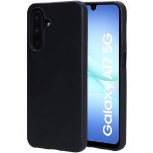 Mobiparts Classic Samsung Galaxy A17 Hoesje Flexibel TPU Backcover - Zwart