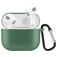 Mobigear Classic Apple AirPods 3 Hoesje Flexibel Siliconen - Groen