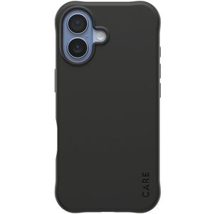 CARE by PanzerGlass Fashionable iPhone 17 Siliconen MagSafe Hoesje Backcover - Zwart
