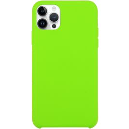 Mobigear Rubber Touch iPhone 15 Pro Siliconen Hoesje Backcover - Lime Mobigear Rubber Touch iPhone 15 Pro Siliconen Hoesje Backcover - Lime