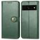 Mobigear Snap Button Google Pixel 7 Pro Hoesje Bookcase Portemonnee - Groen