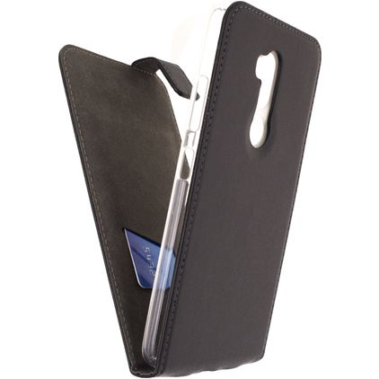 Mobilize Classic Gelly Alcatel A7 XL Hoesje Flipcase - Zwart