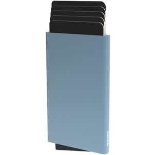 Valenta Cardprotector Plus Aluminium Pasjeshouder - 5 Pasjes - MagSafe Compatible - Blauw