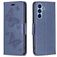 Mobigear Butterfly Samsung Galaxy A54 Hoesje Bookcase Portemonnee - Blauw