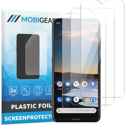 Mobigear Nokia 5.3 Screenprotector Folie - Case Friendly (3-Pack)