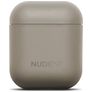 Nudient Thin Apple AirPods 1 Hardcase Hoesje - Clay Beige