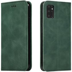 Mobigear Retro Slim Samsung Galaxy S20 Plus Hoesje Bookcase Portemonnee - Groen