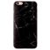 Mobigear Marble iPhone 6s Hoesje Flexibel TPU Backcover - Zwart