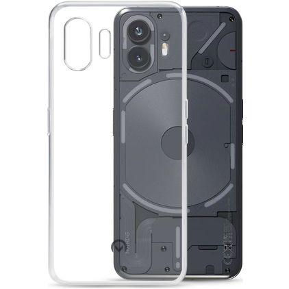 Mobilize Gelly Doorzichtig Nothing Phone (2) Hoesje Flexibel TPU Backcover - Transparant