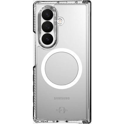 ITSKINS Level 2 HybridMagClear R Doorzichtig Samsung Galaxy Z Fold 8 Ultra MagSafe Hoesje Hardcase Backcover Shockproof - Transparant