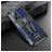 Mobigear Armor Stand Samsung Galaxy A52 Hoesje Hardcase Backcover Shockproof met Standaard - Zwart / Blauw