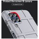 Mobigear Rugged Shield Samsung Galaxy M53 Hoesje Flexibel TPU Backcover Shockproof - Grijs