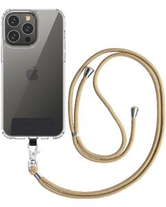 Mobigear Lanyard Universeel Telefoonkoord Verstelbaar - Goud