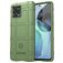 Mobigear Rugged Shield Motorola Moto G72 Hoesje Flexibel TPU Backcover Shockproof - Groen