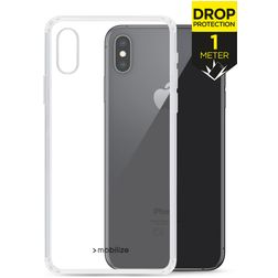 Mobilize Naked Protection Doorzichtig iPhone XS Max Hoesje Hardcase Backcover Shockproof - Transparant