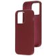 Mobiparts iPhone 14 Pro Siliconen Hoesje Backcover - Plum Red