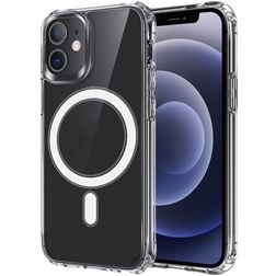 Mobigear Crystal Doorzichtig iPhone 12 Mini MagSafe Hoesje Hardcase Backcover - Transparant