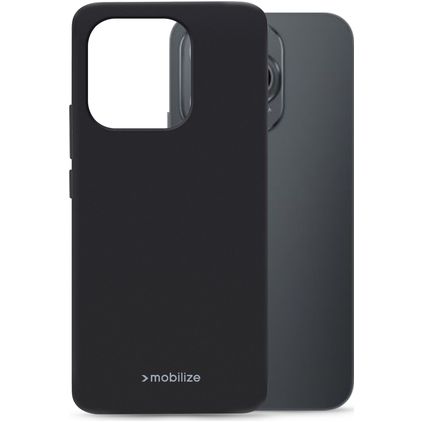 Mobilize Rubber Gelly HONOR 400 Lite Hoesje Flexibel TPU Backcover - Zwart