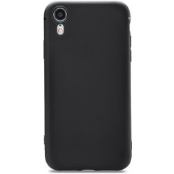 Xccess Invisible Thin iPhone XR Hoesje Flexibel TPU Extra Dun Backcover - Zwart