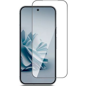 Mobigear Premium Google Pixel 9 Glazen Screenprotector - Case Friendly - Zwart
