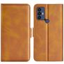 Mobigear Slim Magnet TCL 305 Hoesje Bookcase Portemonnee - Cognac