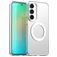 Mobigear Shockproof Samsung Galaxy S25 FE MagSafe Hoesje Hardcase Backcover - Wit