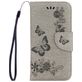 Mobigear Butterfly Samsung Galaxy A5 (2017) Hoesje Bookcase Portemonnee - Grijs