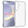Mobigear Cushion Doorzichtig Samsung Galaxy S25 Plus Hoesje Flexibel TPU Backcover - Transparant