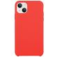 Mobigear Rubber Touch iPhone 15 Siliconen Hoesje Backcover - Rood