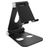 Mobiparts Metal Telefoon Standaard - L - Zwart