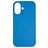 Nudient Base iPhone 16 Plus Siliconen Hoesje Backcover - Vibrant Blue