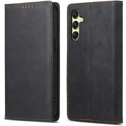Mobigear Wallet Samsung Galaxy A17 Hoesje Bookcase Portemonnee - Zwart