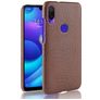 Mobigear Croco Xiaomi Redmi Note 7 Hoesje Hardcase Backcover - Bruin