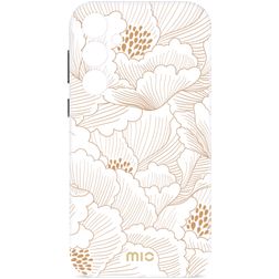 MIO Samsung Galaxy A17 MagSafe Hoesje Hardcase Backcover - White Roses
