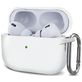 Mobigear Classic Apple AirPods Pro 2 Hoesje Flexibel Siliconen - Wit