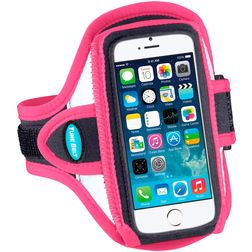 TuneBelt Reflective Telefoonhouder Hardlopen Neopreen Sport Hoesje Sportarmband - AB87RP - Roze