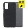 My Style Tough Samsung Galaxy A71 Hoesje Hardcase Backcover Shockproof - Zwart