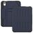 Mobigear Magnetic Folio iPad Mini 7 (2024) Hoes Bookcase + Stylus Houder - Marineblauw