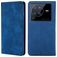 Mobigear Retro Slim Vivo X80 Pro Hoesje Bookcase Portemonnee - Blauw