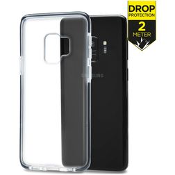 Mobilize Shatterproof Samsung Galaxy S9 Hoesje Hardcase Backcover Shockproof - Transparant / Zwart