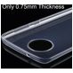 Mobigear Ultra Thin Doorzichtig Motorola Moto G6 Plus Hoesje Flexibel TPU Extra Dun Backcover - Transparant