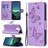 Mobigear Butterfly Nokia 1.4 Hoesje Bookcase Portemonnee - Paars
