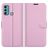Mobigear Classic Motorola Moto G60 Hoesje Bookcase Portemonnee - Roze