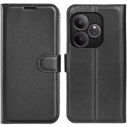 Mobigear Classic Realme GT 6 Hoesje Bookcase Portemonnee - Zwart